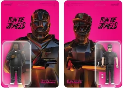 Buy RUN THE JEWELS Dangerous Killer Mike + El-P  2-Pack Reaction Figures  Super7 • 39.34£