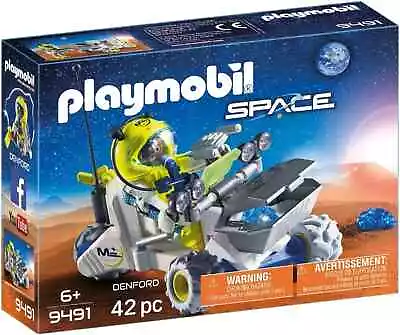 Buy Playmobil Space - Denford - 9491 - Mars Trike - New - Rare!!! • 19.99£