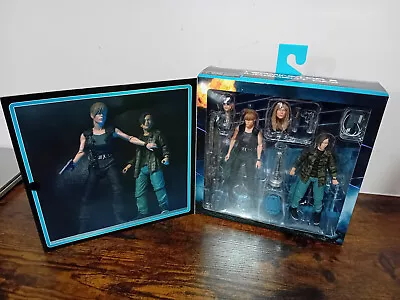 Buy NECA Terminator 2 Sarah Connor & John Connor Action Figure 2 Pack Brand New • 134.99£