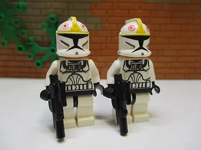 Buy (H2/5) LEGO STAR WARS 2x Sw0191 CLONE TROOPER Pilot Phase 1 Of 7674 8039 8019 • 30.34£