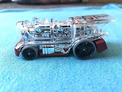 Buy Hot Wheels Loco Motorin’ X-Raycers Clear Chrome Metal Train Car Loose 1:64 2021 • 2.99£