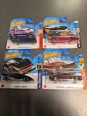 Buy  Hot Wheels Kitt,65 Mustang, Mod Speeder,dodge Hellcat. • 9.99£