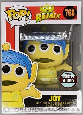 Buy Funko POP #768 Joy (Alien) Disney Toy Story Inside Out - Damaged Box + Protector • 19.99£