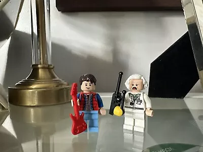 Buy Lego Back To The Future Minifigures Doc Brown Marty McFly Dim015 Idea001 • 21.99£