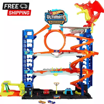 Buy Hot Wheels Let's Race Netflix- City Ultimate Garage Playset With 2 Die-Cast Cars • 95£