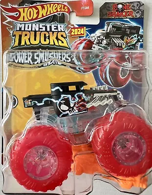 Buy Hot Wheels Monster Trucks Bone Shaker Rare Power Smashers 1:64 New And Sealed • 11.86£