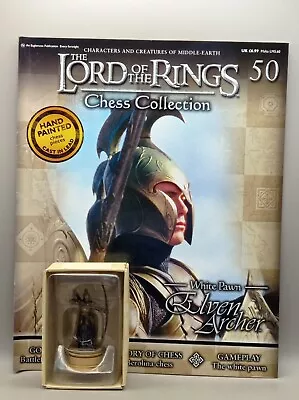 Buy Eaglemoss Lord Of The Rings Chess Collection Elven Archer Issue 50 With Magazine • 20£