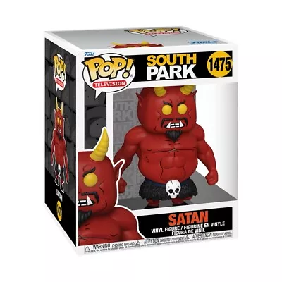 Buy Funko POP! South Park Satan #1475 TV 6 Inch Vinyl Figure New • 26£