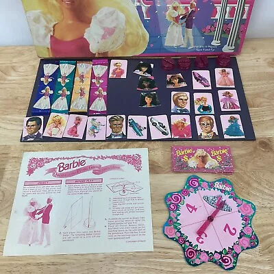 Buy 1991 Barbie Queen Of The Prom Board Game 90’s Edition With Accessories Complete • 17.71£