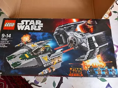 Buy LEGO 75150 Star Wars - Vader's Tie Advanced Vs A-Wing Starfighter - Used In Box • 99.99£