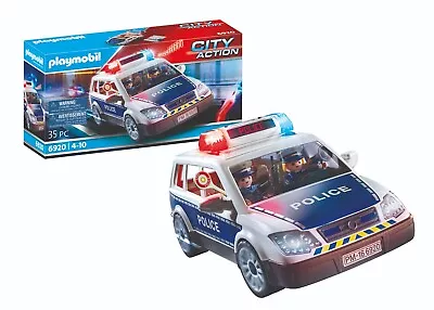 Buy Playmobil 6920 City Action Police Car With Lights And Sound • 29.99£