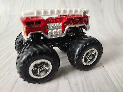 Buy Hot Wheels Monster Jam Truck 5 Alarm Fire Truck 1:64 Mattel Rare Collectible  • 9.99£