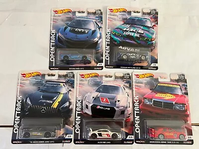 Buy Hot Wheels Car Culture Open Track Real Riders Complete Set Of 5 N24 • 91.54£