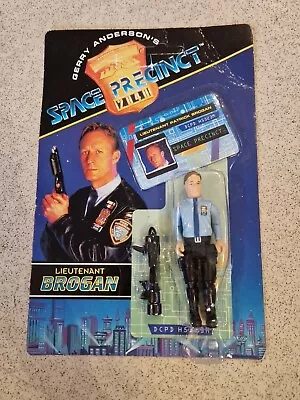 Buy Space Precinct 1994 Lieutenant Brogan 2 Carded Figure By Vivid , Gerry Anderson • 5£