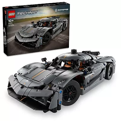Buy PRE-ORDER! LEGO Technic: Koenigsegg Jesko Absolut Gray Hypercar (42173) • 46.99£