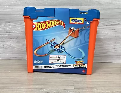 Buy Hot Wheels Track Builder Deluxe Stunt Box Set Cars Vehicles Play Toy Boys New • 52.99£