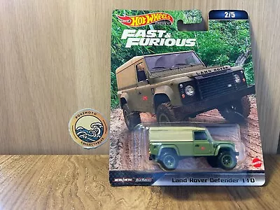 Buy Hot Wheels 2023 Fast & Furious Land Rover Defender 110 Mint In Card • 6£