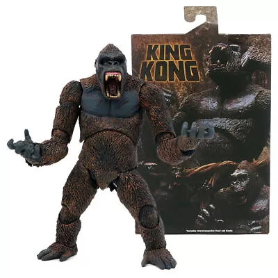 Buy NECA Godzilla Monster Skull Island King Kong 7'' Action Figure Collectible Model • 52.46£