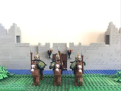 Buy Custom - 3x Lego Lord Of The Rings Riders Of Rohan Minifigures And Mounts • 32£