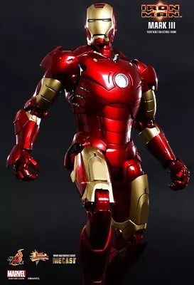 Buy 1/6 Hot Toys Mms256d07 Marvel Iron Man Die-cast Mk3 Mark Iii Action Figure • 255£