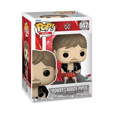 Buy Funko POP! WWE: Rowdy Roddy Piper- Collectable Vinyl Figure - Offici (US IMPORT) • 29.59£