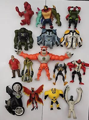 Buy Ben 10 Bandai 15 Number Figure Bundle Inc Rath • 19.99£