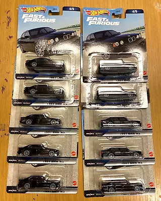 Buy 1991 BMW M5 MATTEL Hot Wheels HKD28 Fast And Furious Set Of 10 From Japan New • 161.92£