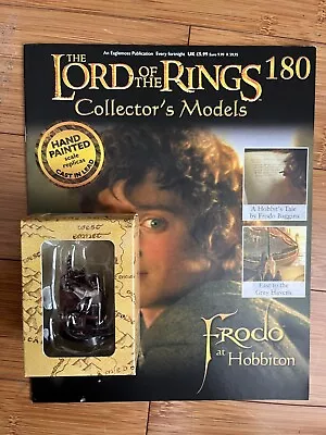 Buy Lord Of The Rings Collector's Models Eaglemoss Issue 180 Frodo At Hobbiton & Mag • 34.99£