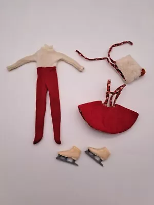 Buy Vintage SKIPPER SKATING FUN Outfit #1908 Barbie Doll Clothes Mattel 60s COMPLETE • 60.70£