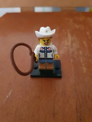 Buy Lego Minifigures Series 8 - Cowgirl COL116 • 4.50£
