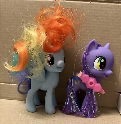 Buy My Little Pony Purple Pinkie Pie, And Hasbro Rainbow Dash Bundle Brushable Hair • 5£