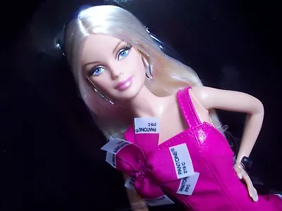 Buy Barbie Pantone In Pink Doll White Hair Mackie Mold Model Muse Body • 150£