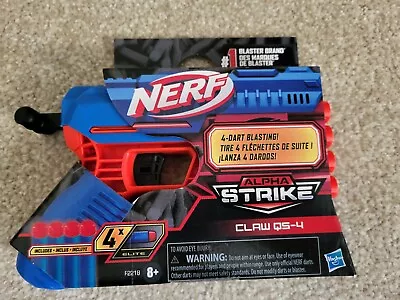 Buy Brand New Nerf Alpha Strike Gun With 4 Foam Darts • 5£