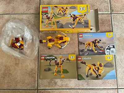 Buy LEGO 3 In 1 Creator Wild Lion - Item No. 31112 - Used • 7.50£