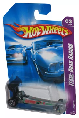 Buy Hot Wheels Team Drag Racing (2007) Silver & Green Dragster Toy Car 159/196 • 29.15£