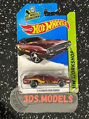 Buy PLYMOUTH 71 ROAD RUNNER L/C Hot Wheels 1:64 **COMBINE POSTAGE** • 3.95£