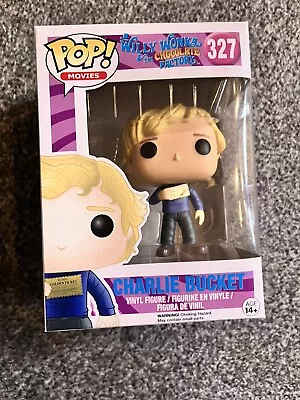 Buy Funko Pop Movies Willy Wonka Chocolate Factory Charlie Bucket Figure 327 Vaulted • 0.99£