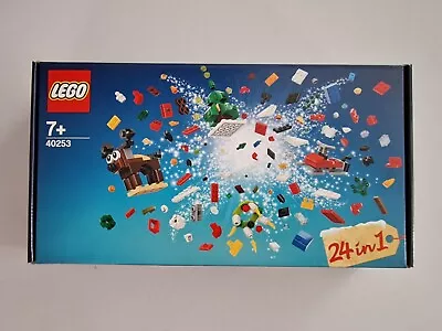 Buy LEGO Seasonal Christmas Build-Up (40253) PLUS EXTRA CHRISTMAS MINI SETS FREE! • 12£