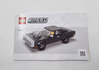 Buy Lego 76912 Dodge Charger Fast Furious Dodge Charger Instructions Only New (28) • 4.99£
