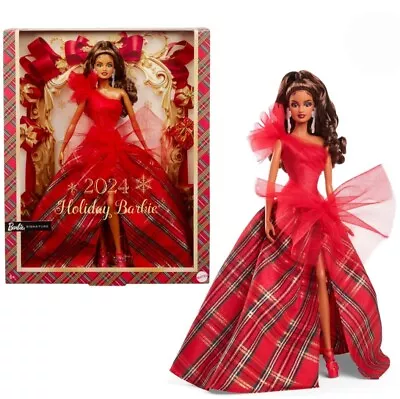 Buy Barbie Holiday 2024 Signature #HRM67 PRE-ORDER Hispanic  • 120.39£