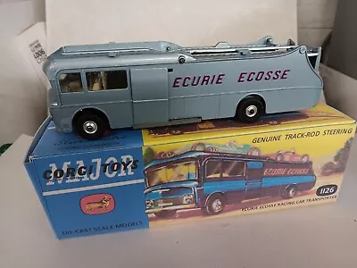 Buy Corgi Major 1126 Ecurie Ecosse  Car Transporter Restored • 95£