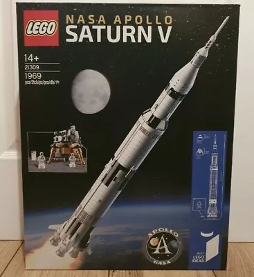 Buy LEGO 21309 (Now 92176) Ideas NASA Apollo Saturn V - Brand New & Sealed • 225£