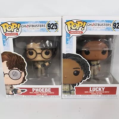 Buy Phoebe & Lucky Funko Pop Vinyl Figure Bundle Ghostbusters Afterlife #925 #926 • 14.99£