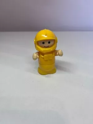 Buy Vintage Fisher Price - 1980's - Little People Yellow Astronaut • 5£
