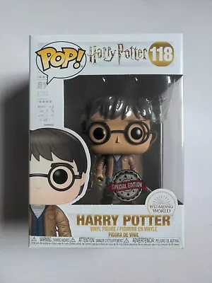 Buy Funko Pop Movies: Harry Potter 118 Two 2 Wands Special Edition Figure  • 18£