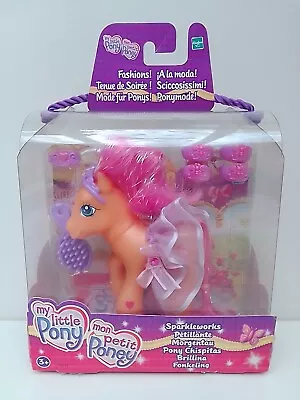 Buy My Little Pony Sparkleworks Fashions Friendship Ball 2004 Hasbro Sealed Unopened • 22£