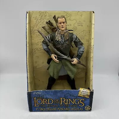 Buy Lord Of The Rings Return Of The King  Legolas Deluxe 11  Action Figure - Toybiz • 24.99£