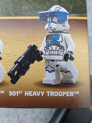 Buy Lego Star Wars Clone Heavy Trooper 501st  • 4.50£