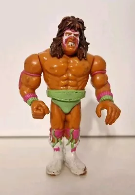 Buy Ultimate Warrior - WWF Hasbro Wrestling Figure Series 1 - Vintage WWE 1990 • 5.95£