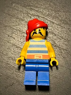 Buy LEGO FIGURE  Pirates - Pirate Blue / White Stripes Shirt, Blue Legs pi021 6285 • 4.99£
